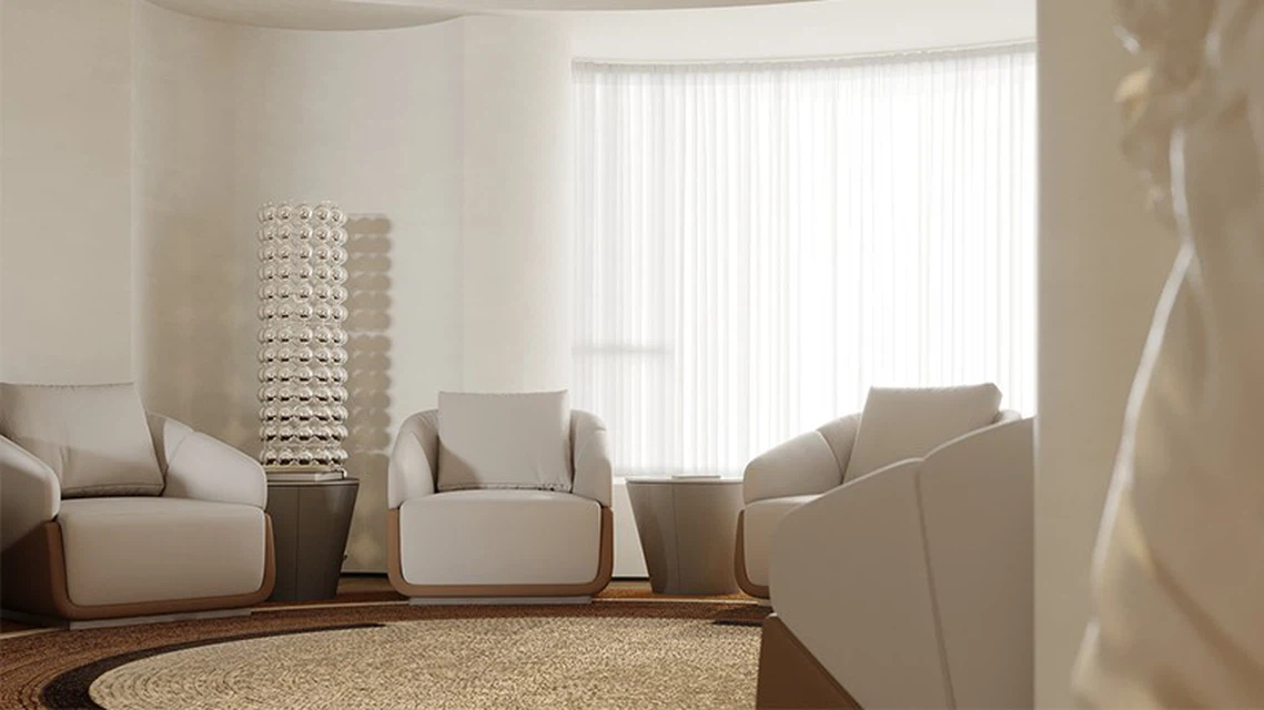 High Tech Microfiber Leather Single Seater Sofa High Tech Microfiber Leather Single Seater Sofa