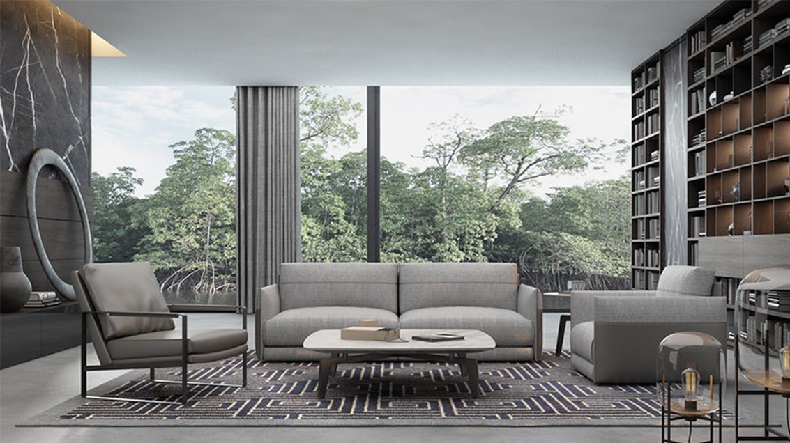 Wood Frame Leather Sofa Wood Frame Leather Sofa