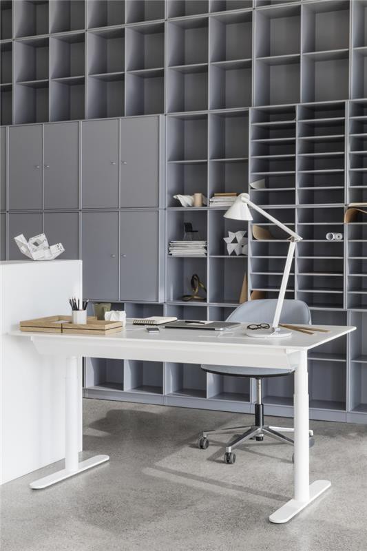 Adjustable Automatic Electric Lifting Table Office Desk Worktable Home Desk