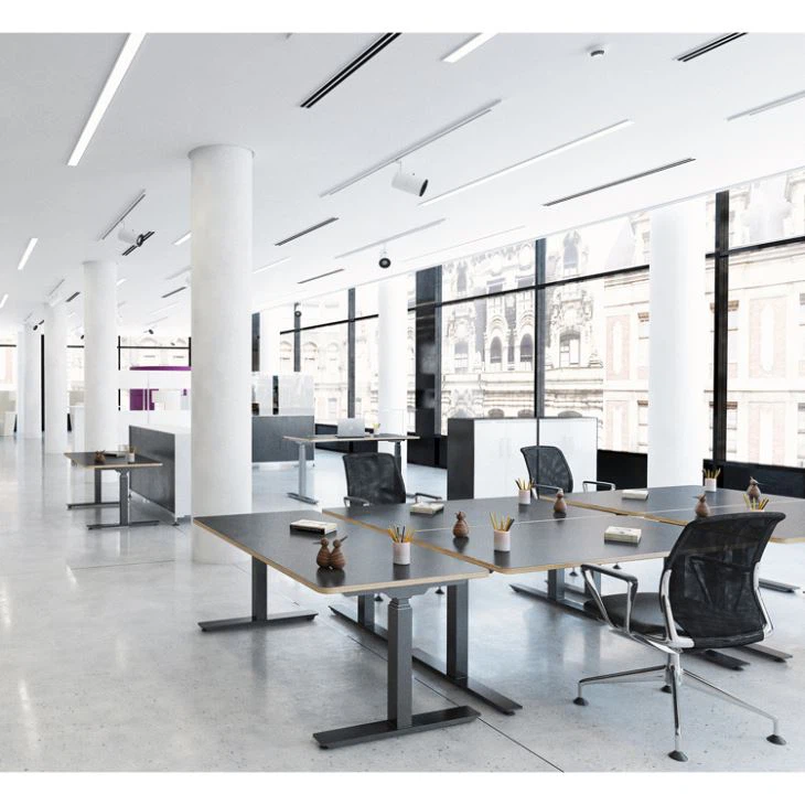 Modern Office Table Design Electric Adjustable Height Laptop Desk Sit Stand Desk