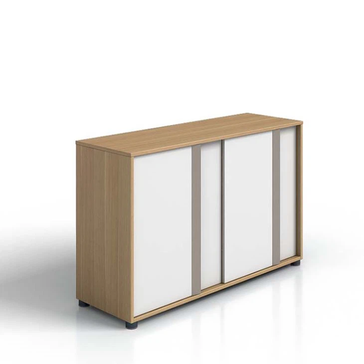 Sliding Glass Door Display Cabinet Office Metal Storage Cabinets