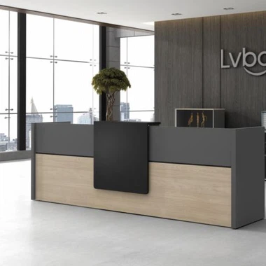 Rd2094 Modern Design Lovely U Shape Pink Salon Reception Desk