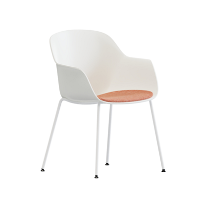 Tub‑4LM‑SF Lounge Chair – PP Shell · Soft Cushion · Metal Base